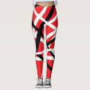 Search for red white and black leggings Abstract