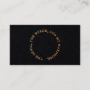 Search for spooky business cards Simple