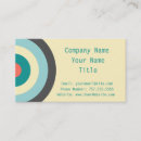 Search for archery business cards Bullseye