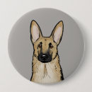 Search for german shepherd dog buttons Gsd