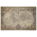 Search for old world map decoupage