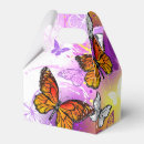 Search for butterfly favor boxes Purple