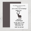 Search for the hunt is over invitations Vintage