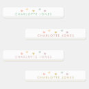 Search for name kids labels Colorful