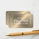 Search for referral postcards Refer a friend