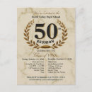 Search for 50th class reunion cards stamps Alumni