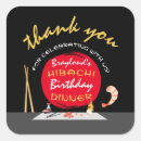 Search for japanese stickers Hibachi dinner party