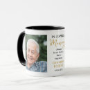 Search for in loving memory mugs Celebration of life