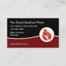 Search for seafood business cards Lobster