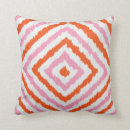 Search for pink ikat pillows Diamonds