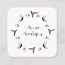 Search for birds business cards Boho