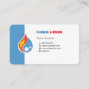 Search for plumbing and heating business cards Water