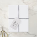 Search for family gift tags Black and white