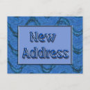 Search for business moving postcards Blue
