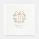 Search for crest monogram napkins Traditional
