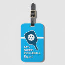 Search for pickleball luggage tags Player