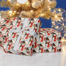 Search for vintage snowman wrapping paper Retro