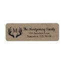 Search for antler return address labels Black