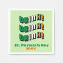 Search for st patricks day napkins Funny