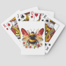 Search for bee playing cards Floral