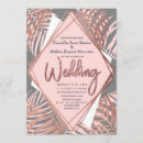 Search for pink border wedding invitations Rose gold