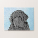 Search for newfoundland dog puzzles Black