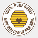 Search for beehive stickers Honey