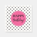 Search for happy birthday napkins White