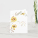 Search for sunflower thank you cards Boho