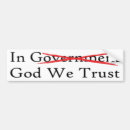 Search for in god we trust bumper stickers Conservative