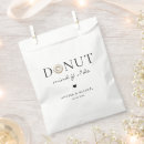 Search for donut wedding favor bags Snack