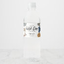Search for safari water bottle labels A little wild one
