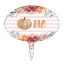 Search for pumpkin cake toppers Floral