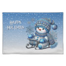 Search for snowman placemats Modern