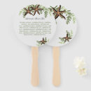 Search for circle fans wedding wedding programs Seashell