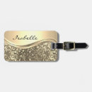Search for rose gold luggage tags Glitter