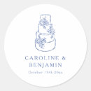 Search for cake wedding stickers Elegant