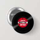 Search for rock and roll buttons Vinyl record
