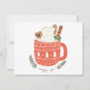 Search for hot chocolate christmas cards Winter