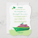 Search for cruise wedding invitations Boat