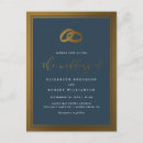 Search for rings wedding invitations Navy