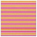 Search for orange and pink fabric Striped
