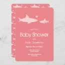Search for shark baby shower invitations Under the sea