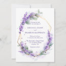 Search for plum wedding invitations Geometric