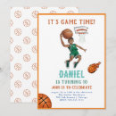 Search for basketball birthday invitations 10th