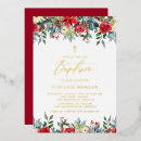 Search for christmas baptism invitations Watercolor