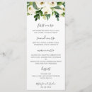 Search for watercolor wedding menus Floral