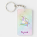 Search for unicorn keychains Floral