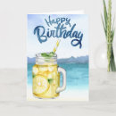Search for beach birthday cards Watercolor