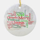 Search for around the world ornaments Merry